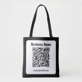 Erstellen Sie Ihren eigenen QR-Code | Transperant Tasche (Vorderseite)