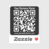 Erstellen Sie Ihren eigenen QR-Code | Transportauf Aufkleber (Blatt)