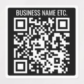 Erstellen Sie Ihren eigenen QR-Code und Ihre Infor Etiketten (Design 2)