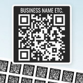 Erstellen Sie Ihren eigenen QR-Code und Ihre Infor Etiketten