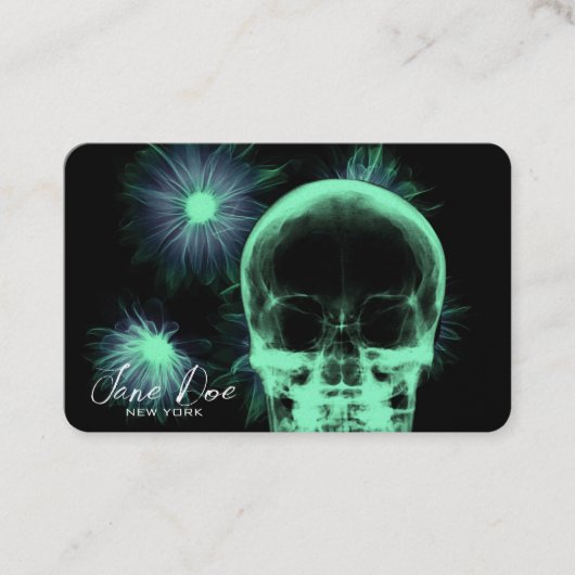 Erstellen Sie Ihren eigenen Ray-Skull und Ihre eig Visitenkarte (Vorderseite)