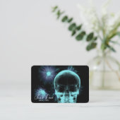 Erstellen Sie Ihren eigenen Ray-Skull und Ihre eig Visitenkarte (Stehend Vorderseite)