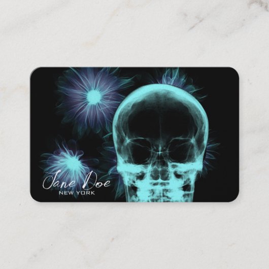 Erstellen Sie Ihren eigenen Ray-Skull und Ihre eig Visitenkarte (Vorderseite)