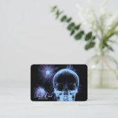 Erstellen Sie Ihren eigenen Ray-Skull und Ihre eig Visitenkarte (Stehend Vorderseite)