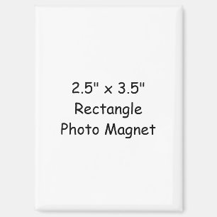Erstellen Sie Ihren eigenen rechteckigen Foto-Magn Magnet