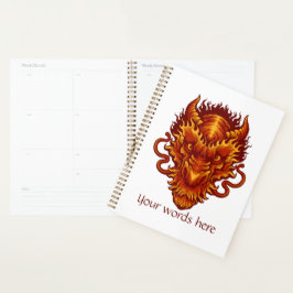 Erstellen Sie Ihren eigenen Red Dragon Head Planer