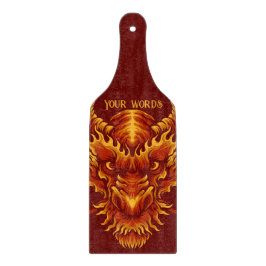 Erstellen Sie Ihren eigenen Red Dragon Head Schneidebrett