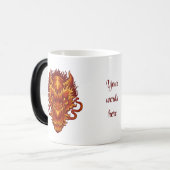 Erstellen Sie Ihren eigenen Red Dragon Head Verwandlungstasse (Vorderseite Links)