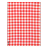 Erstellen Sie Ihren eigenen Red Gingham Tischdecke (Vorderseite)