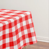 Erstellen Sie Ihren eigenen Red Gingham Tischdecke (Beispiel)