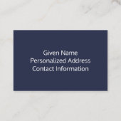 Erstellen Sie Ihren eigenen Red Union Jack Visitenkarte (Rückseite)