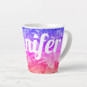 Erstellen Sie Ihren eigenen Regenbogen Ombre Abstr Milchtasse (Rechte Ecke)