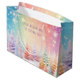 Erstellen Sie Ihren eigenen Regenbogenweihwald Große Geschenktüte