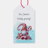 Erstellen Sie Ihren eigenen regulären Peppermint W Geschenkanhänger (Rückseite)