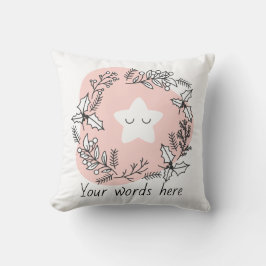 Erstellen Sie Ihren eigenen Retro Weihnachtsstern Kissen