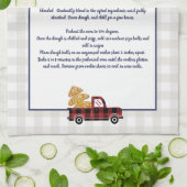 Erstellen Sie Ihren eigenen Rezept-Sake Weihnachts Geschirrtuch (Gefaltet)