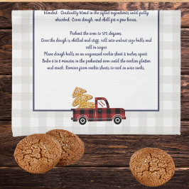 Erstellen Sie Ihren eigenen Rezept-Sake Weihnachts Geschirrtuch