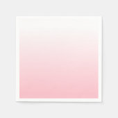 Erstellen Sie Ihren eigenen rosa Ombre Serviette (Vorderseite)