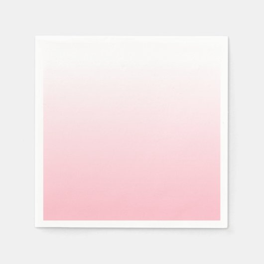 Erstellen Sie Ihren eigenen rosa Ombre Serviette (Vorderseite)