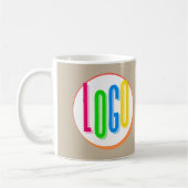 ERSTELLEN SIE IHREN EIGENEN ROUND LOGO-PROTOTYP KAFFEETASSE (Links)