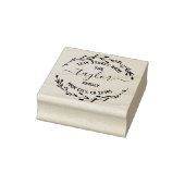 Erstellen Sie Ihren eigenen Round-Rücksendeadresse Gummistempel (Stempel)