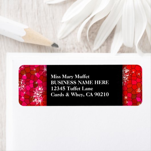 Erstellen Sie Ihren eigenen Ruby Red Kristall Glit (Insitu)