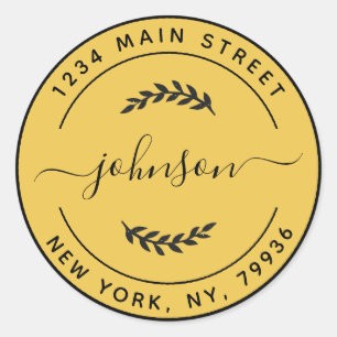 Erstellen Sie Ihren eigenen runden goldenen und sc Runder Aufkleber