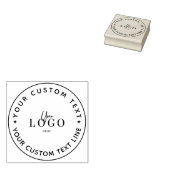 Erstellen Sie Ihren eigenen runden Rücksendeadress Gummistempel (Stempel)