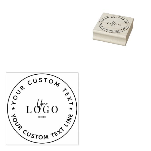 Erstellen Sie Ihren eigenen runden Rücksendeadress Gummistempel (Stempel)