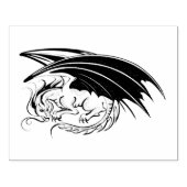 Erstellen Sie Ihren eigenen schwarzen Drachen Gummistempel (Prägung)