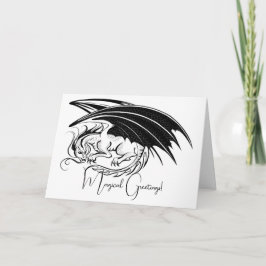 Erstellen Sie Ihren eigenen schwarzen Drachen Karte