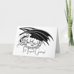 Erstellen Sie Ihren eigenen schwarzen Drachen Karte