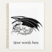 Erstellen Sie Ihren eigenen schwarzen Drachen Planer (Vorderseite)