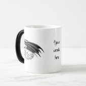 Erstellen Sie Ihren eigenen schwarzen Drachen Verwandlungstasse (Vorderseite Links)