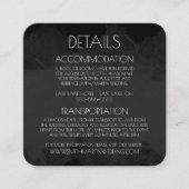 Erstellen Sie Ihren eigenen schwarzen Rand-Hinterg Begleitkarte (Vorderseite)