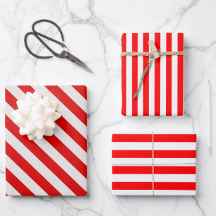 Erstellen Sie Ihren eigenen schweren Polyesterstre Geschenkpapier Set