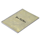 Erstellen Sie Ihren eigenen Silber- und Gold-Metal Notizblock (Linke Seite)