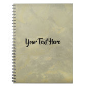 Erstellen Sie Ihren eigenen Silber- und Gold-Metal Notizblock (Vorderseite)