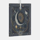 Erstellen Sie Ihren eigenen Silver & Gold Celestia Ornament Aus Glas (Vorderseite Rechts)