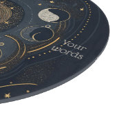 Erstellen Sie Ihren eigenen Silver & Gold Celestia Schneidebrett (Ecke)