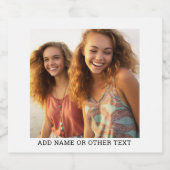 Erstellen Sie Ihren eigenen Single Foto Gallery mi Bierflaschenetikett (Einzelnes Label)