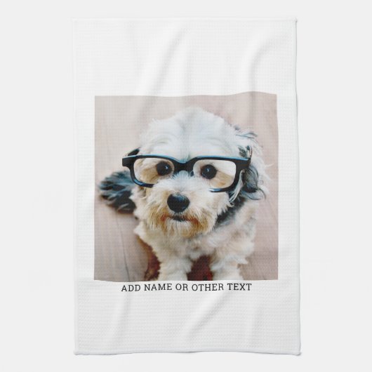 Erstellen Sie Ihren eigenen Single Foto Gallery mi Geschirrtuch (Vertikal)