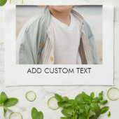 Erstellen Sie Ihren eigenen Single Foto Gallery mi Geschirrtuch (Gefaltet)