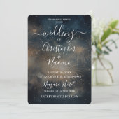 Erstellen Sie Ihren eigenen Smokey Blue Firewalls Einladung (Stehend Vorderseite)