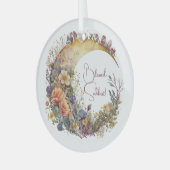 Erstellen Sie Ihren eigenen sommerlichen Garten-Bl Ornament Aus Glas (Vorderseite links)