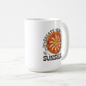 Erstellen Sie Ihren eigenen Sonnenschein Kaffeetasse (VorderseiteRechts)