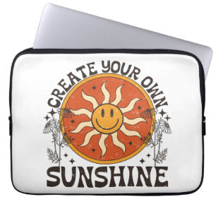 Erstellen Sie Ihren eigenen Sonnenschein-Laptop-Si Laptopschutzhülle