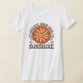Erstellen Sie Ihren eigenen Sonnenschein-T - Shirt