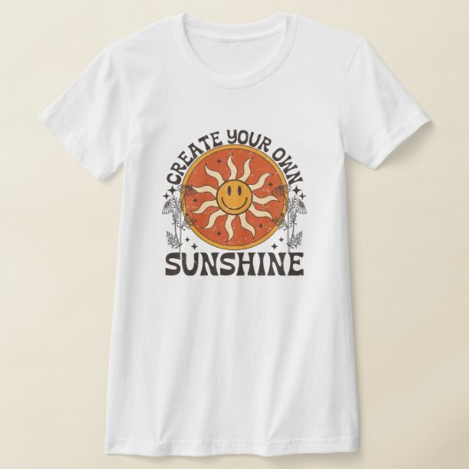 Erstellen Sie Ihren eigenen Sonnenschein-T - Shirt (Ablage )