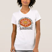 Erstellen Sie Ihren eigenen Sonnenschein-T - Shirt (Vorderseite)